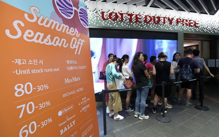 “中 사드 보복 있었지만”…롯데면세점, 상반기 영업이익 1550억원 기록