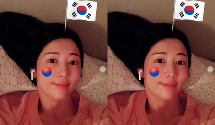 ‘광복절’ 기념하며 ‘태극기 인증샷’ 올린 일본인 사유리