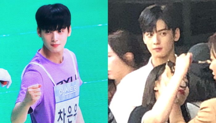 ‘아육대’→‘강남미인’ 스케줄 강행군에도 여전히 꽃미모 자랑하는 차은우