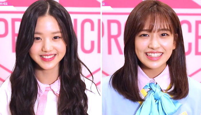 중학생인데 이미 ‘완성형 미모’라는 ‘프듀48’ 장원영X안유진