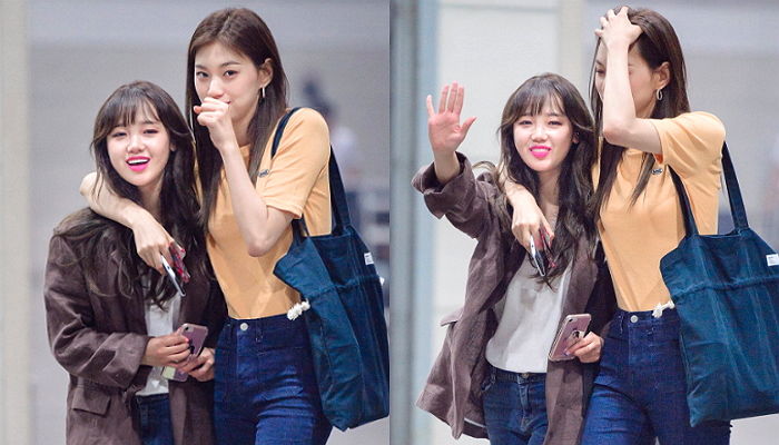 ‘13cm’ 키 차이나는 김도연한테 ‘팔걸이’로 이용당하는(?) 최유정