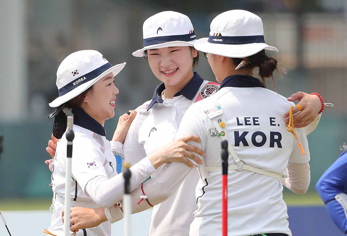 “역시 양궁은 대한민국!”…6회 내내 단체전 ‘금메달’ 독점하고 있는 한국 대표팀
