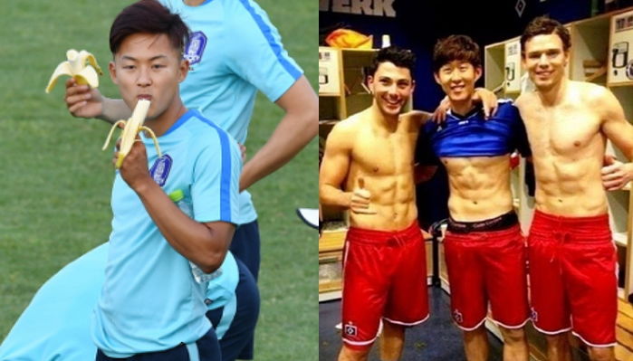 축구 선수치고 배가 ‘빵빵’한(?) 편인 ‘귀염뽀짝’ 이승우