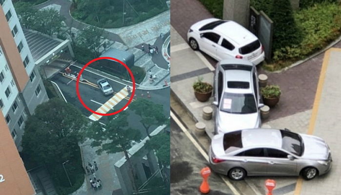 “사과하겠다”…송도 불법주차, 차 빼주고 사건 종결