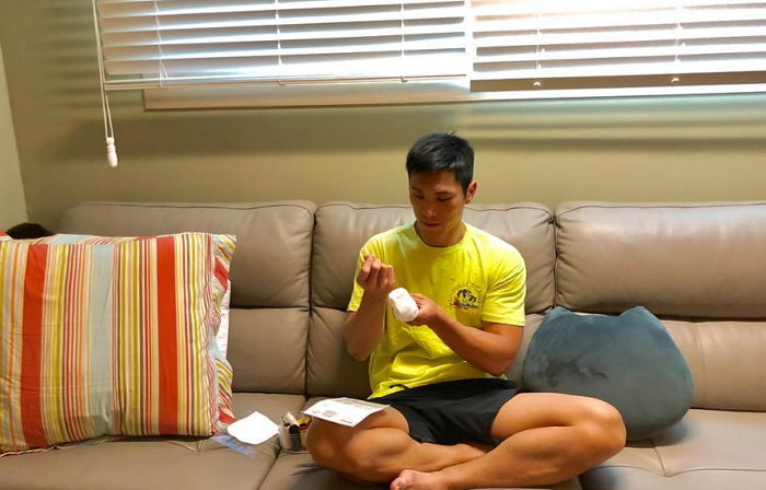 곧 태어날 아기 위해 ‘손 싸개’ 직접 만든 ‘예비 아빠’ 김재우