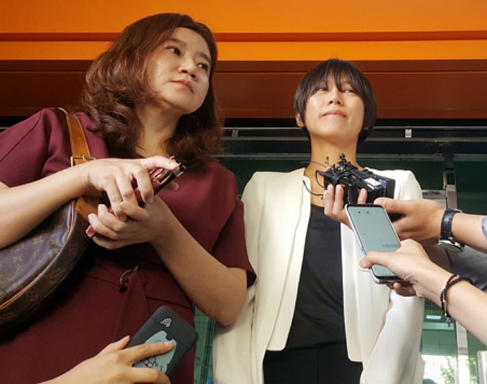 “힘들고 무서웠다”···머리 싹둑 자르고 첫 재판 참석한 ‘성추행 폭로’ 유튜버 양예원