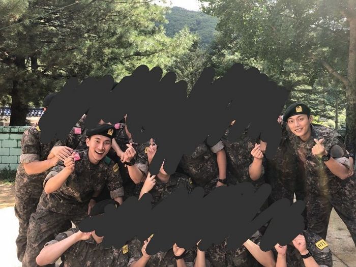 군대서 우연히 같은 생활관 배정돼 ‘꿀우정’ 쌓고 있는 훈련병 윤두준·서은광 근황