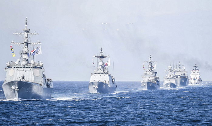 다음달 10일, 일본 함대 ‘전범기’ 달고 제주도 들어온다