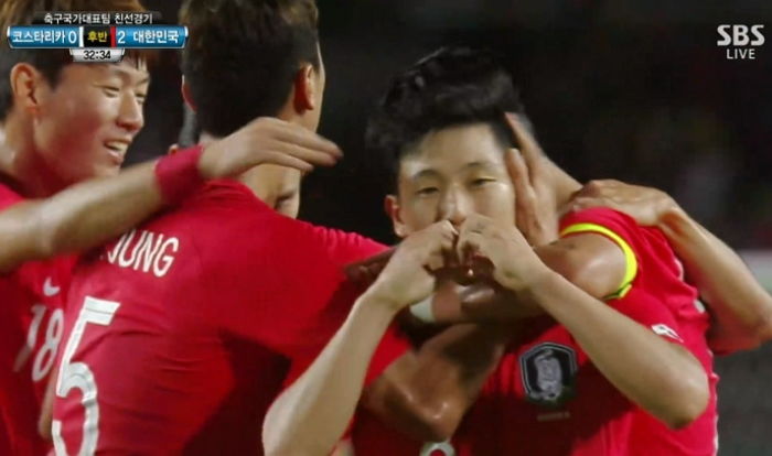 남태희, 후반 32분에 추가골…“코스타리카에 2-0으로 리드”