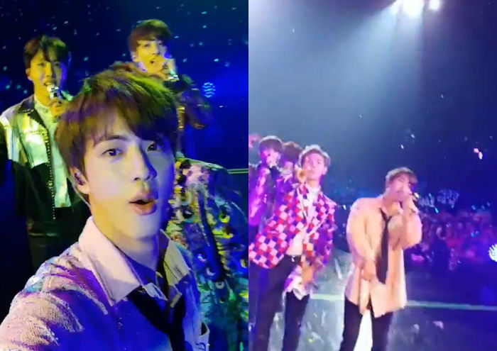 “모두 보라 해♥” 해외 투어 중에도 하루도 빼놓지 않고 아미에게 인사한 방탄