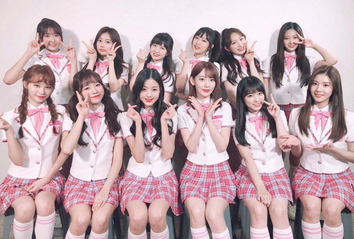 어제자 첫 단체 사진서 ‘꽃미모’ 발산한 프듀48 ‘아이즈원’ 멤버들