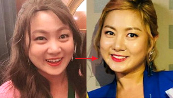 박나래 얼굴 확 바꿔준 ‘금손’ 화사의 메이크업 실력