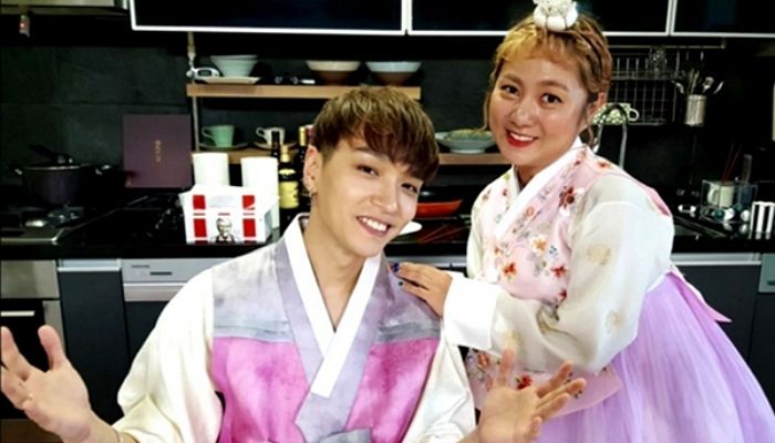 ‘커플 한복’ 입고 신혼부부 분위기 내는 쌈디X박나래(Feat. 기안84)