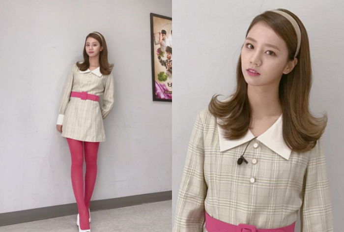 ‘복고풍 코디’ 마저 소화하는 미친 비율로 ‘바비 인형’ 미모 제대로 인증한 혜리