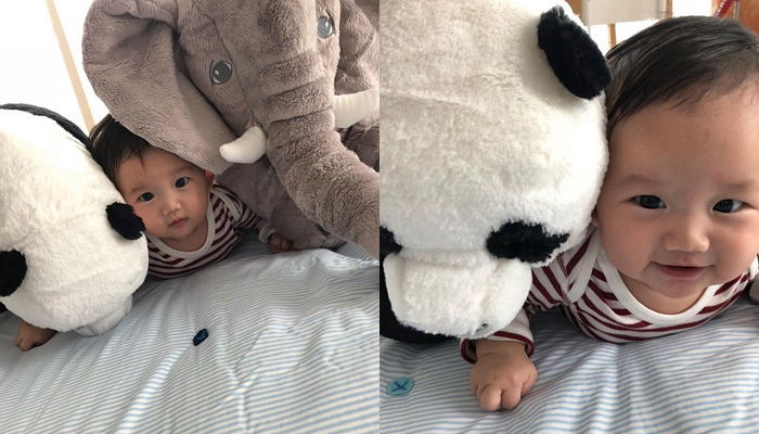 반달 ‘눈웃음’으로 랜선 이모들 심장 폭행한 하시시박♥봉태규 딸 본비