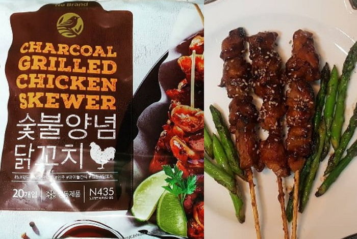단짠단짠 소스 범벅돼 ‘중독성甲’이라는 노브랜드 숯불양념닭꼬치