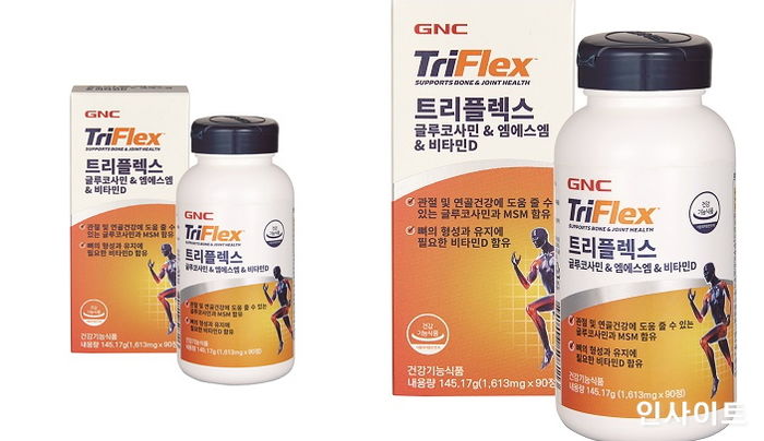 동원F&B, 관절·연골 건강 챙기는 기능성 식품 ‘GNC 트리플렉스’ 출시