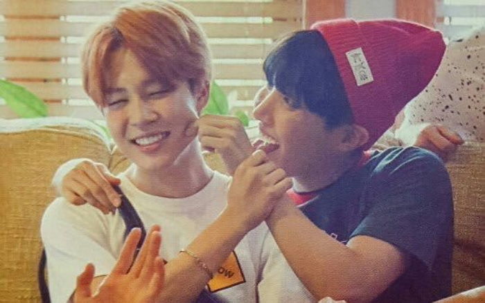 동생 지민만 보면 세상 스윗하게 변한다는 ‘지민 껌딱지’ 제이홉