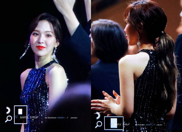 드레스 입으면 더 예쁘다는 레드벨벳 웬디의 ‘직각 어깨’