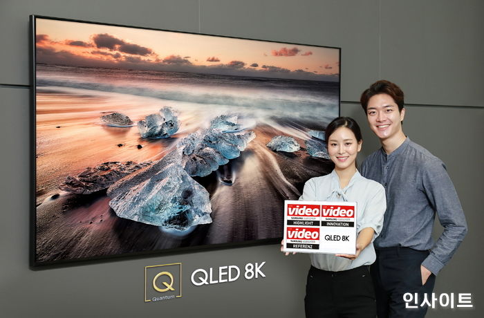 삼성전자 ‘QLED 8K’ TV 독일서 역대 최고 949점 받아…뛰어난 TV로 호평