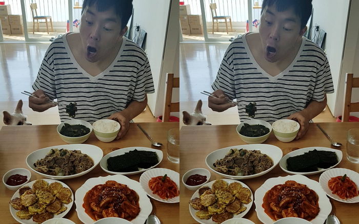 ‘예비 신부’ 홍윤화가 직접 차려준 생일상 폭풍 자랑한 ‘사랑꾼’ 김민기