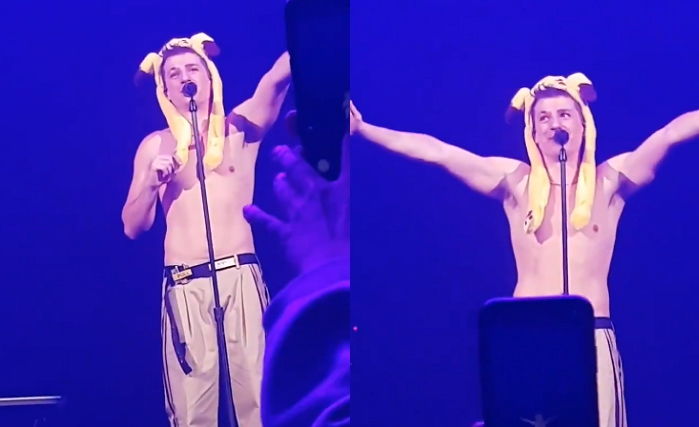 상의 탈의에 ‘피카츄 모자’ 쓰고 ‘귀염뽀짝’ 애교 부린 찰리 푸스