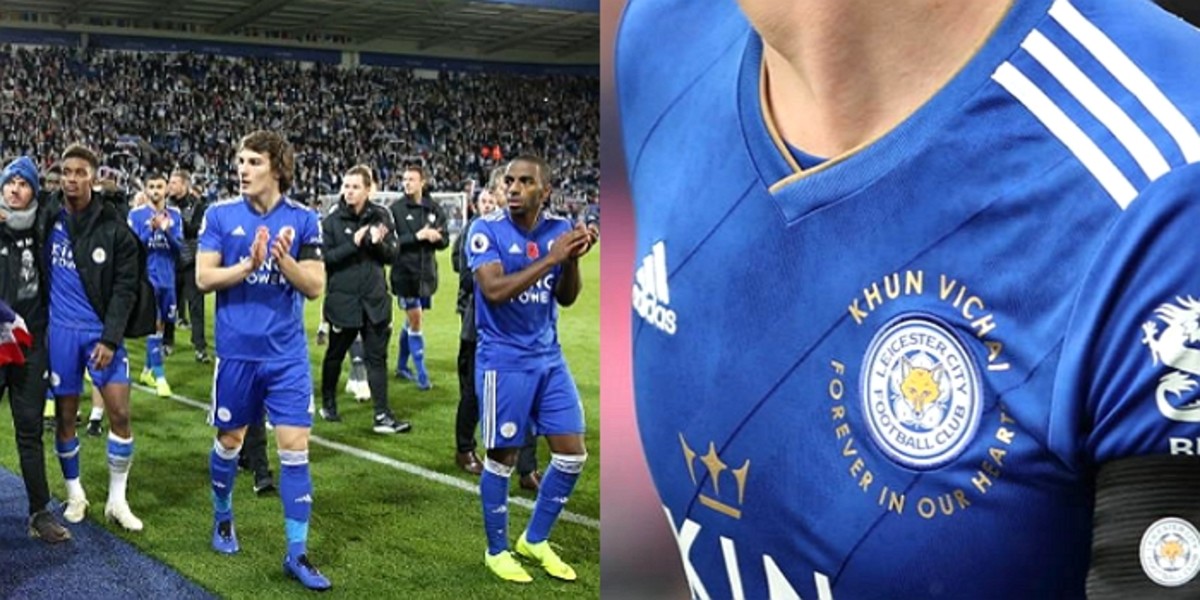 구단주 헬기 사망사고 후 첫 홈경기서 '추모' 유니폼 입은 ...