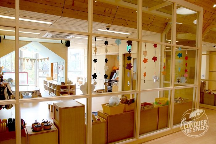 직원들 위해 어느 게임 회사가 제공하는 사내 어린이집 시설 클라스