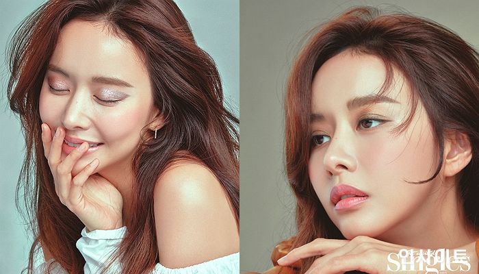 글리터 뷰티 화보서 ‘인형 외모’로 ‘고혹미’ 풍기는 배우 한보름