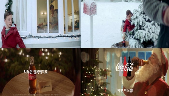 크리스마스+연말 맞아 ‘산타클로스가 된 소년’ 등장하는 코카콜라 NEW 광고