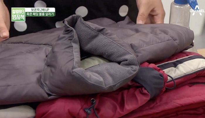 숨이 팍 죽어버린 ‘패딩 볼륨’ 새것처럼 빵빵하게 되살리는 꿀팁