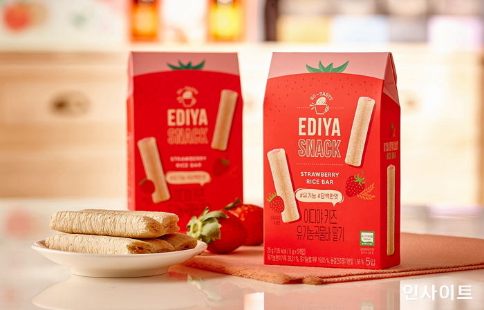 어린이들도 즐길 수 있는 ‘유기농 스낵’ 만든 이디야커피