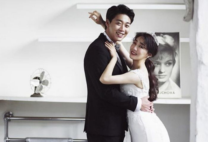 오늘(1일) 예쁜 딸과 함께 웨딩마치 올리는 허민♥정인욱 커플