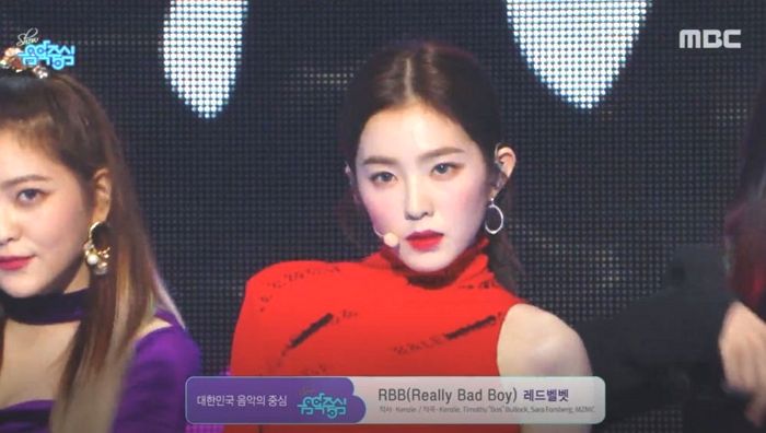 컴백 무대서 ‘빨간 크롭탑+레드립’으로 숨겨왔던 ‘섹시미’ 발산한 아이린