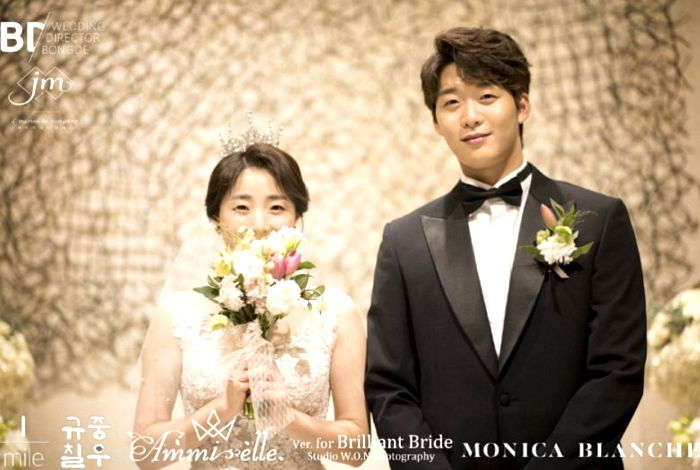 사랑스러운 딸과 함께 결혼식 올린 허민♥정인욱 부부