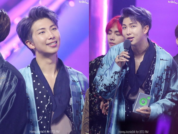 14년 전 받은 쪽지 한 장도 잊지 않고 언급한 RM의 ‘MMA’ 수상소감