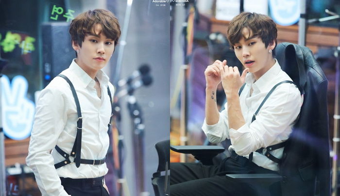 ‘섹시미’ 터지는 하네스 복장으로 소녀팬들 잠 못 이루게 한 비투비 정일훈