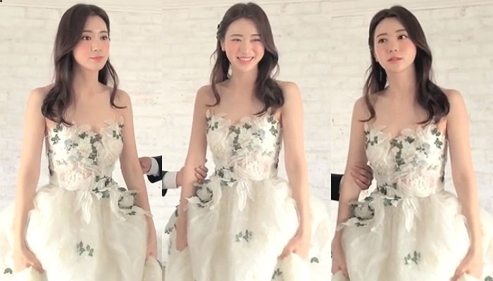 웨딩촬영서 ‘여신 미모’로 예비 남편 심쿵하게 한 ‘레전드 얼짱’ 유혜주