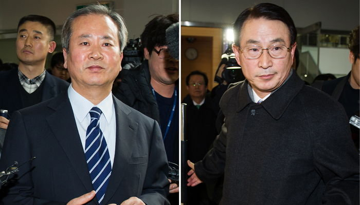 남산 3억원 의혹 수사 본격화…신상훈 전 신한지주 사장 검찰 출석