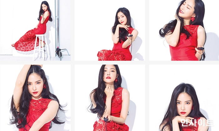 ‘도발적 레드룩’으로 고혹미 뽐낸 에이핑크 단독 콘서트 포스터
