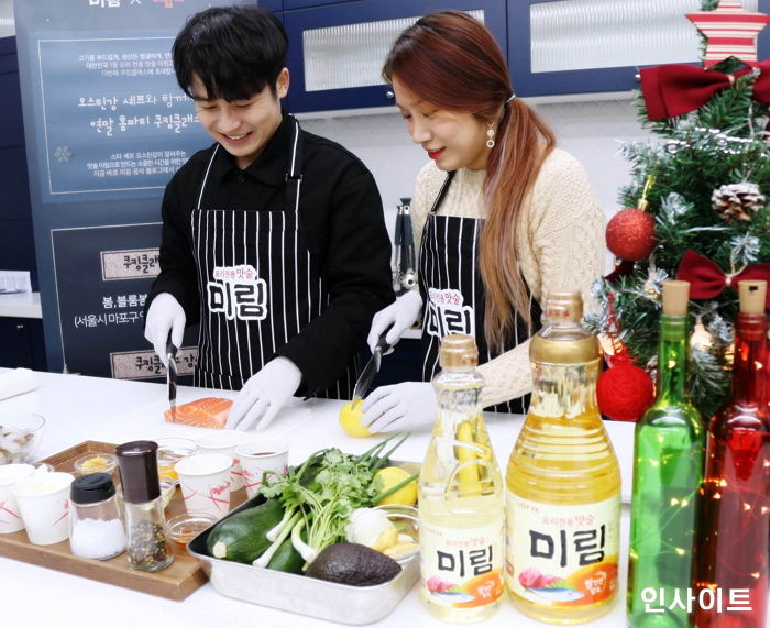 롯데주류, 연말 홈 파티용 요리하기 딱 좋은 맛술 ‘미림’ 쿠킹 클래스 진행
