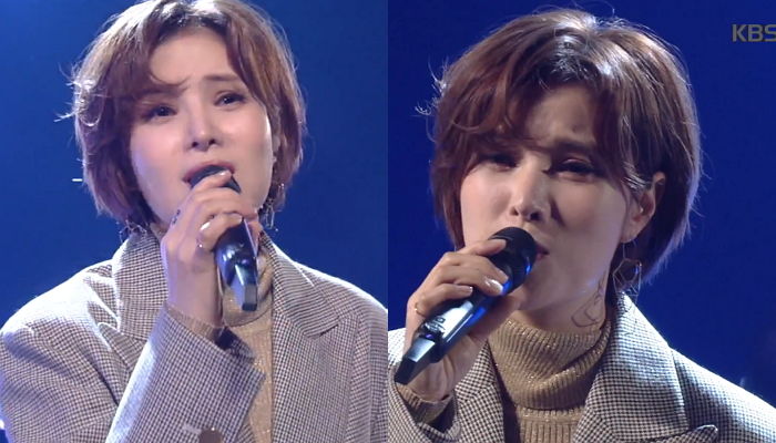 거미가 무반주로 불러 더 애절하게 느껴지는 ‘김범수-하루’ 라이브 영상