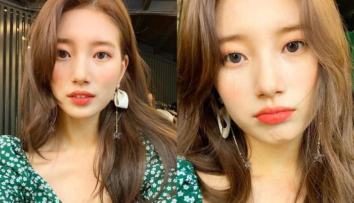 ‘초근접 셀카’에도 굴욕 없는 역대급 미모로 ‘청순+귀염’ 매력 터뜨린 수지