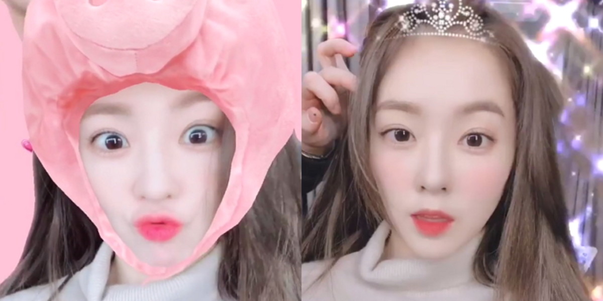 ‘세젤예’ 아이린에게 ‘귀여운 필터’를 씌우면 벌어지는 일