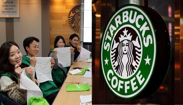 ‘한땀 한땀’ 바느질해서 만든 ‘가제 수건’ 입양대기 아동에게 선물한 스타벅스