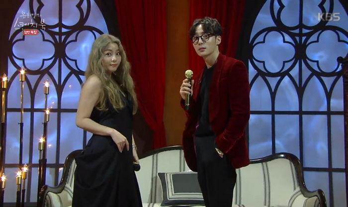 달콤한 음색으로 크리스마스 캐럴 듀엣 무대한 로이킴X에일리