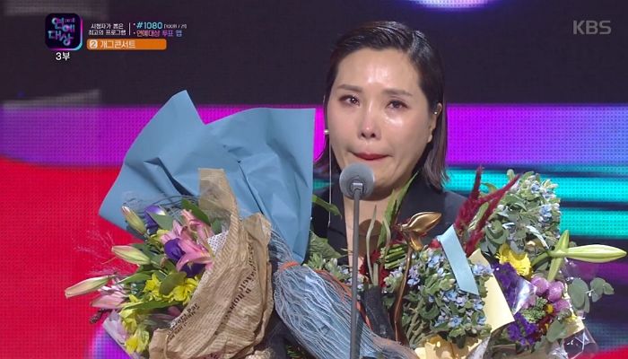 10년 만에 코미디상 받은 신봉선의 모두를 울린 개념甲 수상소감