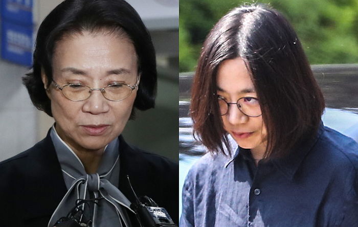 필리핀 가사도우미 ‘불법’ 고용했다 기소된 한진家 이명희·조현아