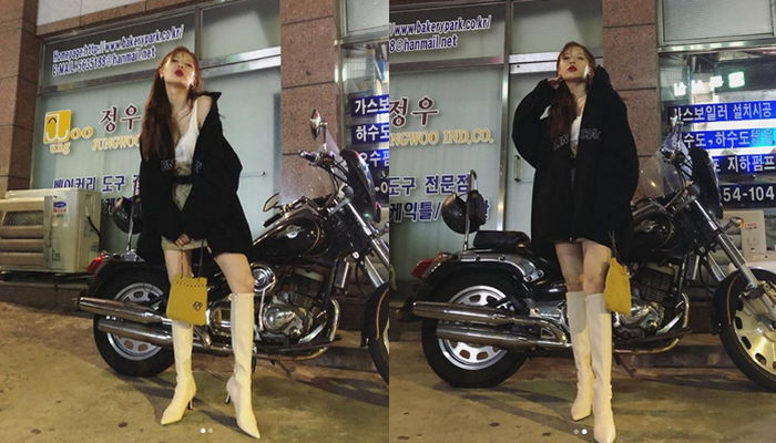 한겨울에도 ‘패션’ 위해 따뜻함 포기(?)하는 패셔니스타 현아