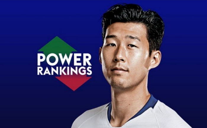 ‘미친궤적+손데렐라 투혼’으로 한국인 최초 EPL 파워랭킹 1위 등극한 손흥민